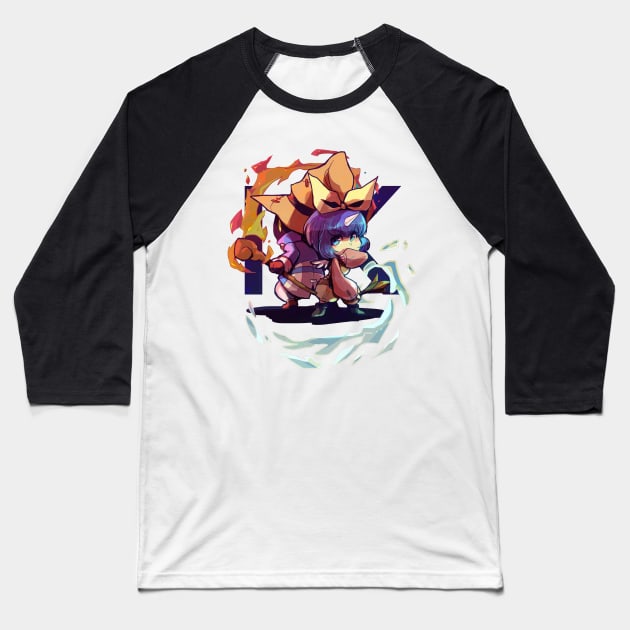 Final Fantasy IX Baseball T-Shirt by Mikoto